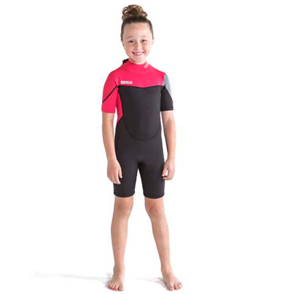 Jobe boston shorty combinaison enfant 2mm hot rose foto 1