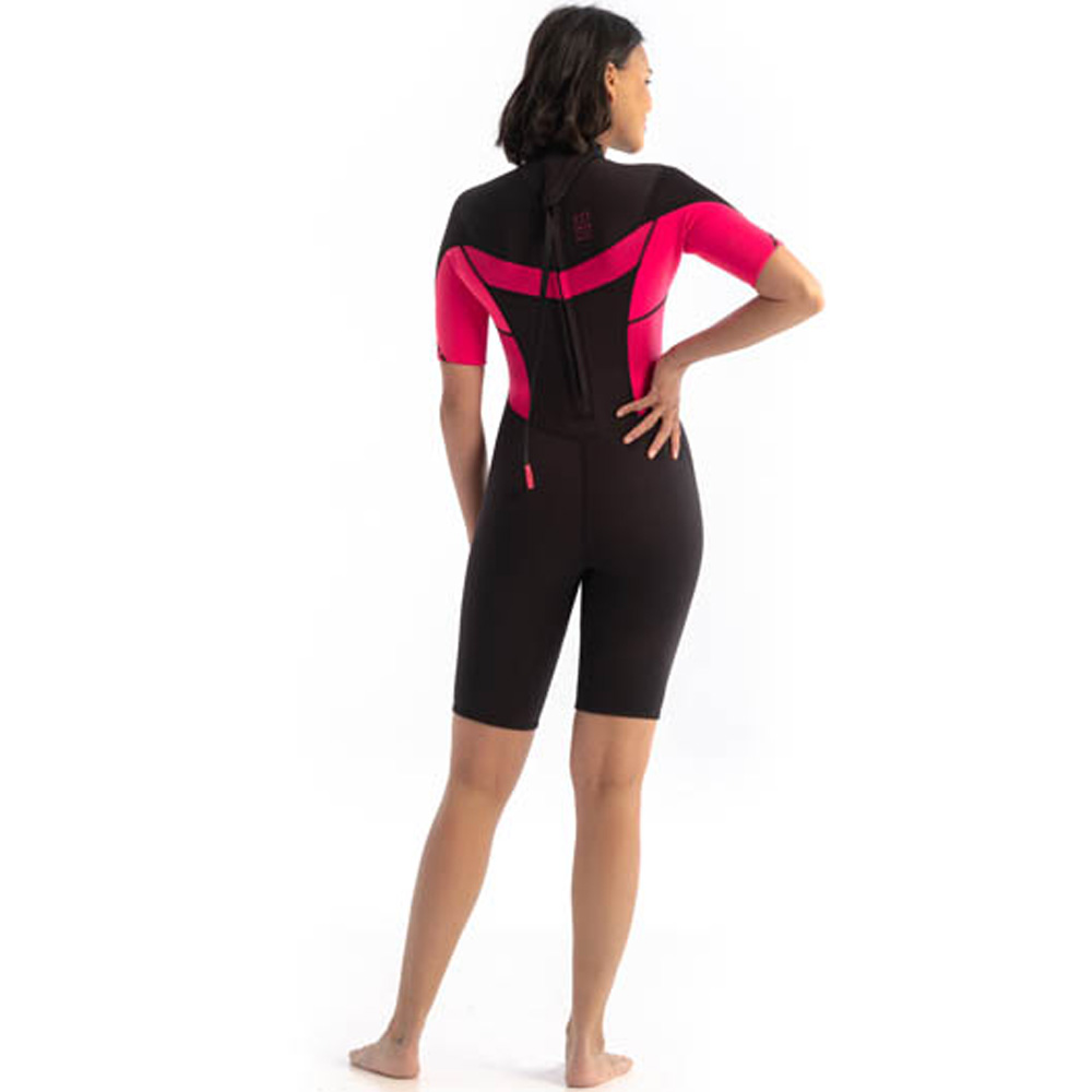 Jobe Sofia 3/2mm combinaison shorty femme rose 2