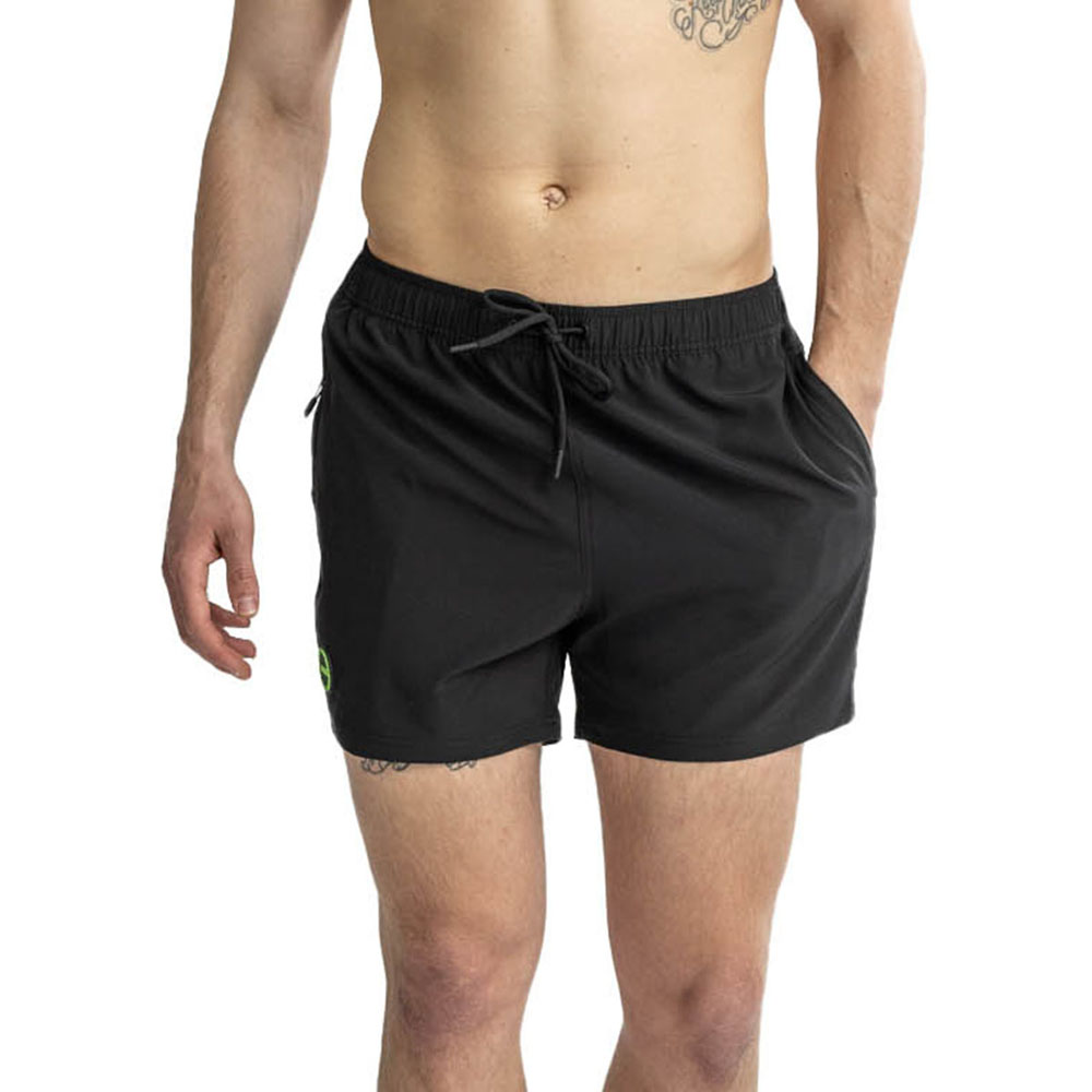 short de bain homme noir