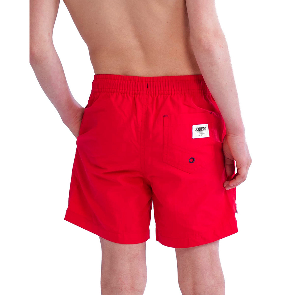 Short de bain garçon rouge