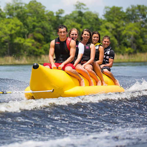 banane watersled gonflable 5 personnes