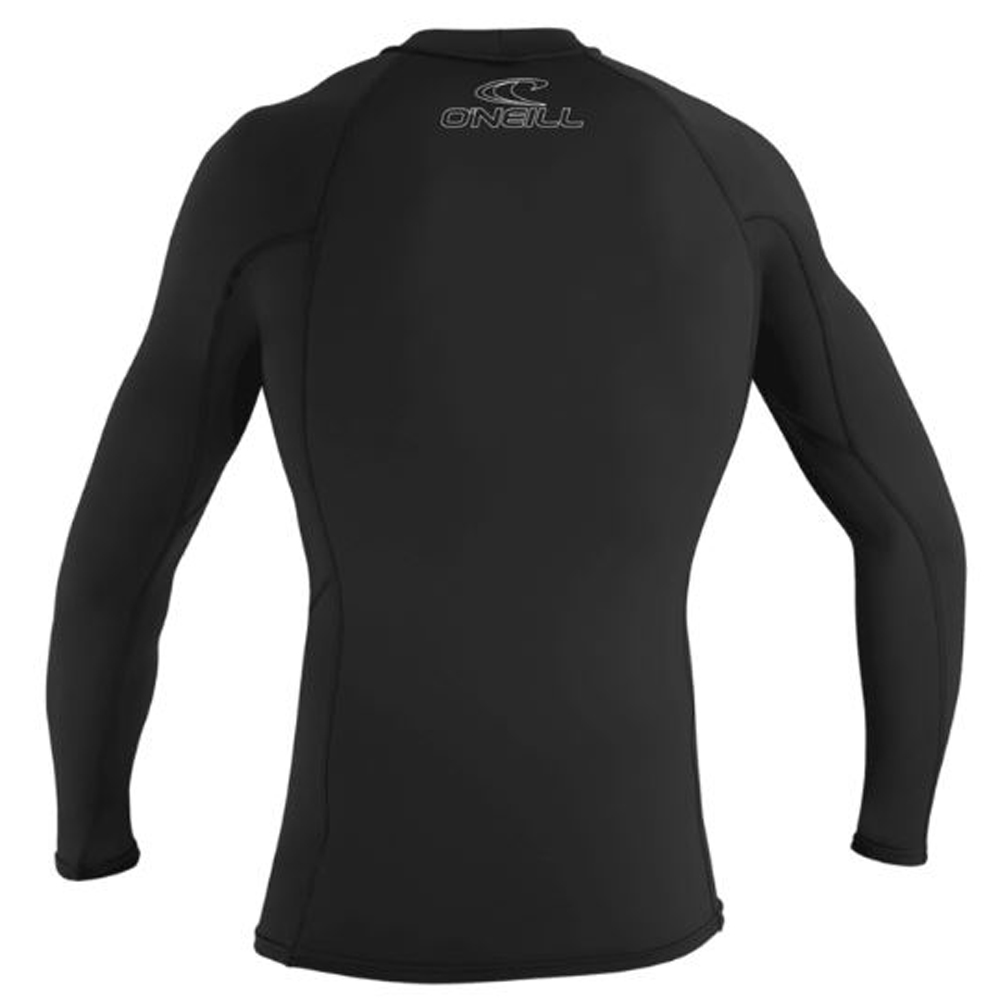 Chemise UV à manches longues pour hommes noire