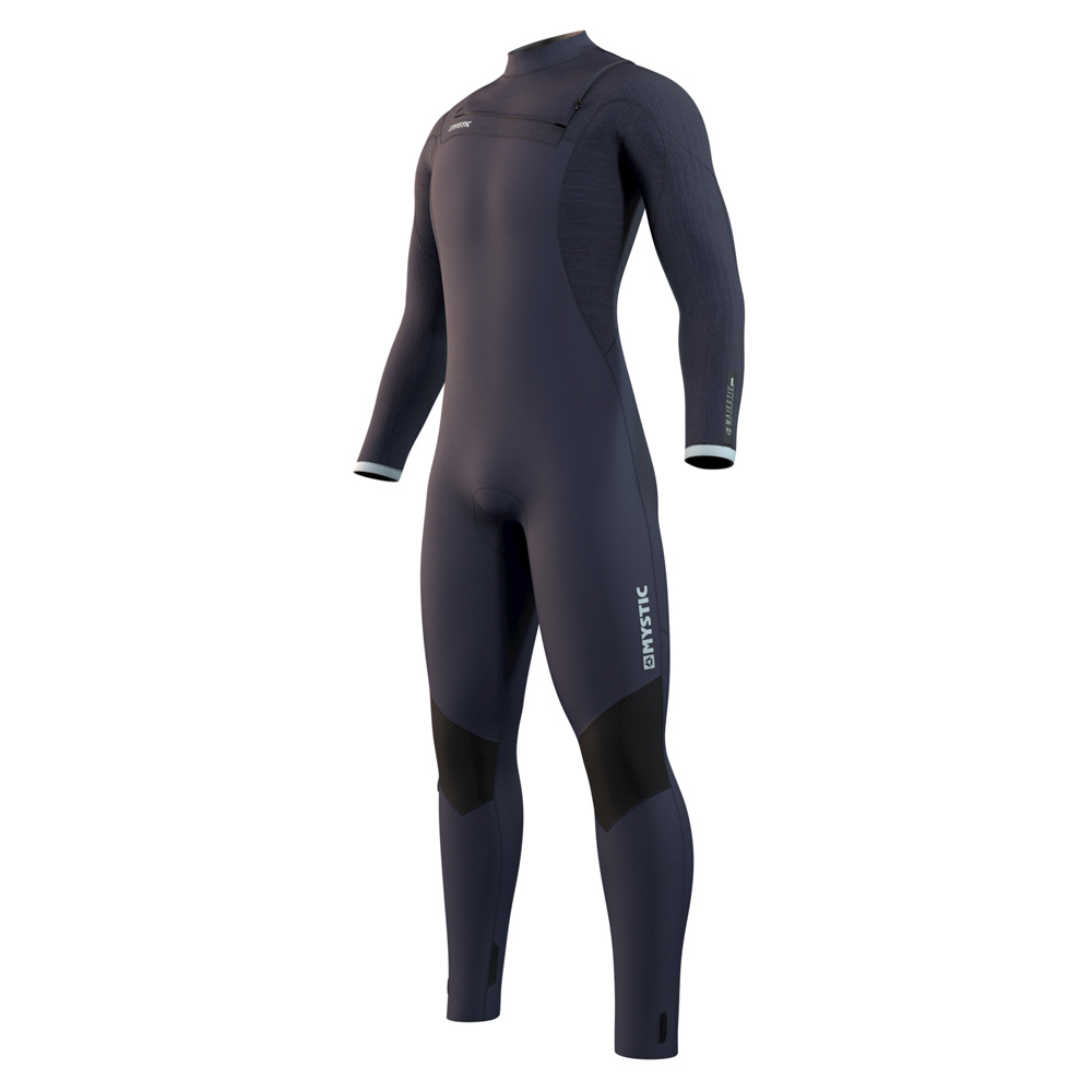 Mystic Majestic Fullsuit 5/3mm bleu nuit fermeture avant combinaison homme foto 1