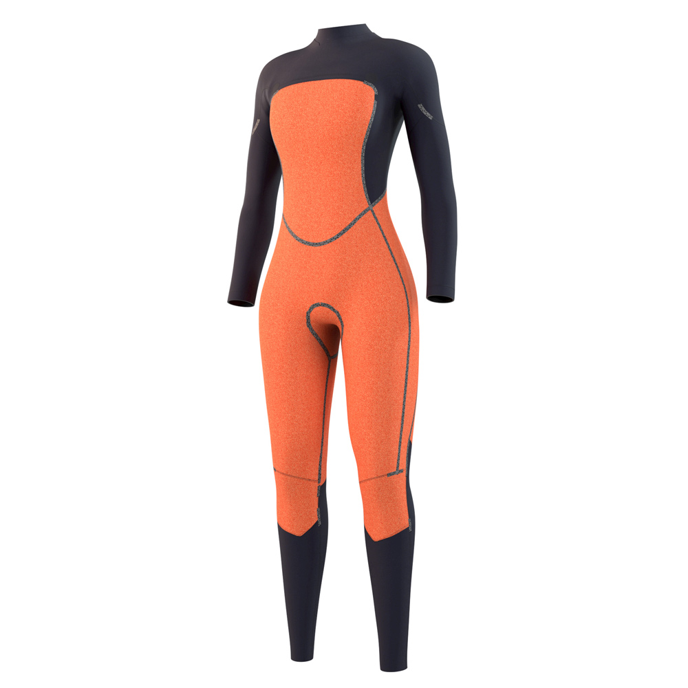Mystic Dazzled Fullsuit 5/3mm noir double fermeture avant combinaison femme 3