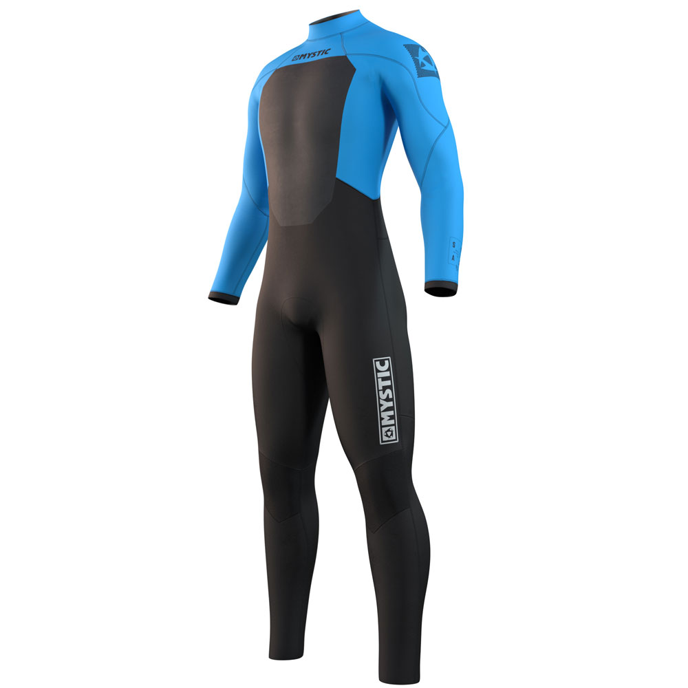 Star Fullsuit 4/3mm bleu fermeture dos combinaison homme
