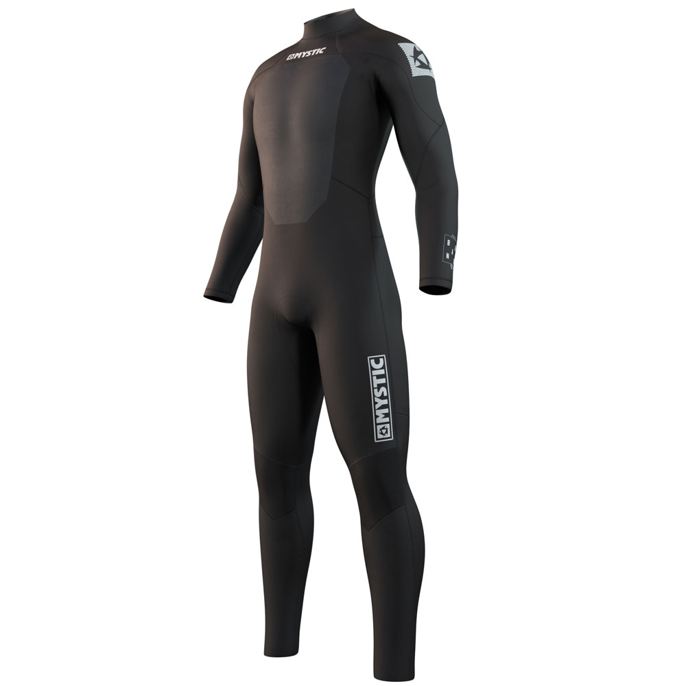 Mystic Star Fullsuit 4/3mm noir fermeture dos combinaison homme foto 1