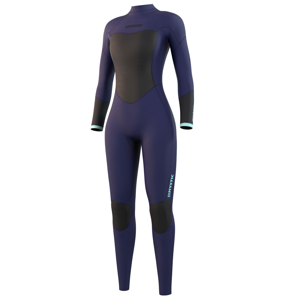 Star Fullsuit 3/2mm bleu nuit fermeture dos combinaison femme
