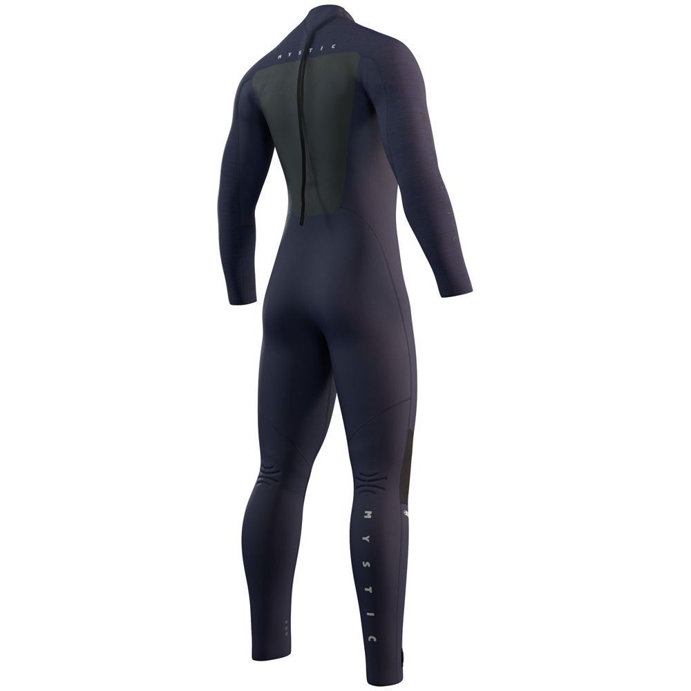 Majestic fullsuit 5/4mm homme fermeture dos bleu nuit