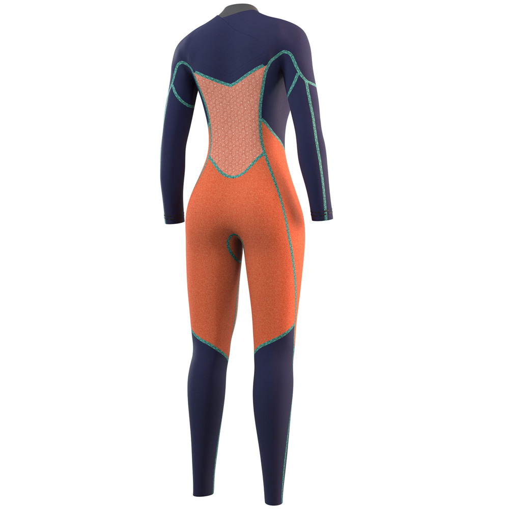 Mystic Jayde fullsuit 5/4mm femme double fermeture gris foncé 4