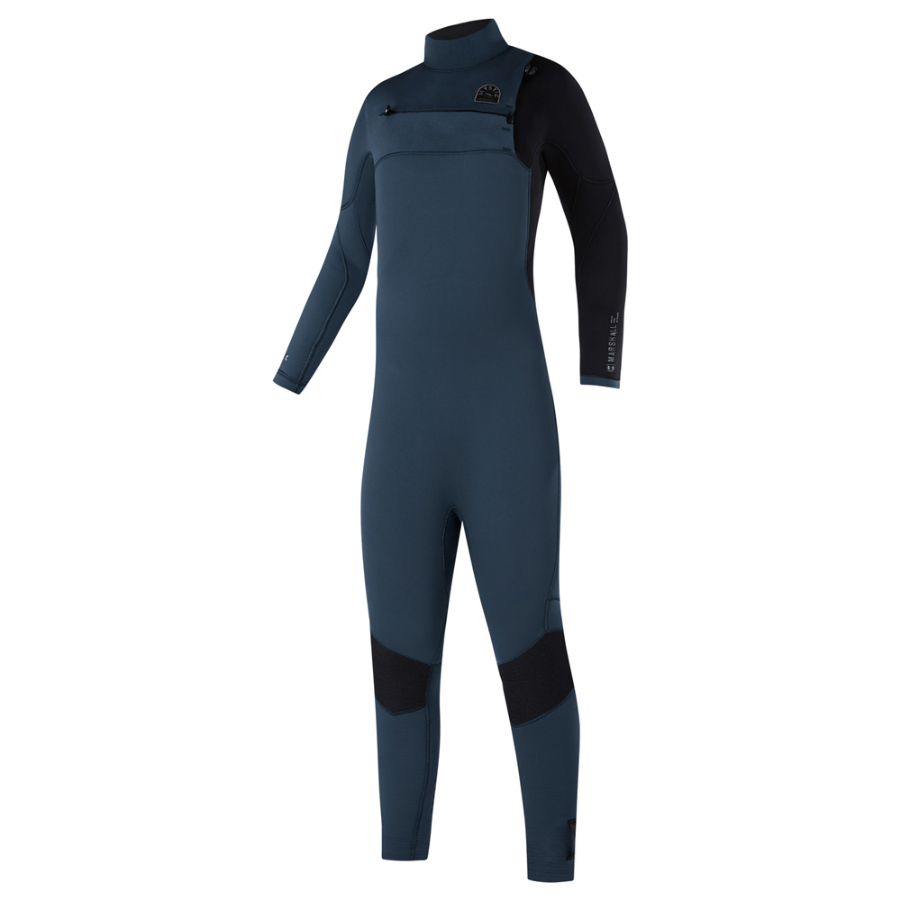 Mystic Marshall fullsuit 5/3mm enfant fermeture buste bleu nuit foto 1