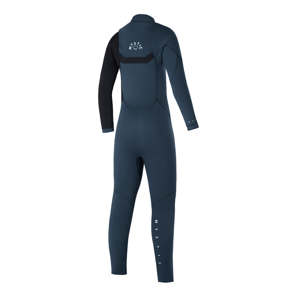 Mystic Marshall fullsuit 5/3mm enfant fermeture buste bleu nuit 2