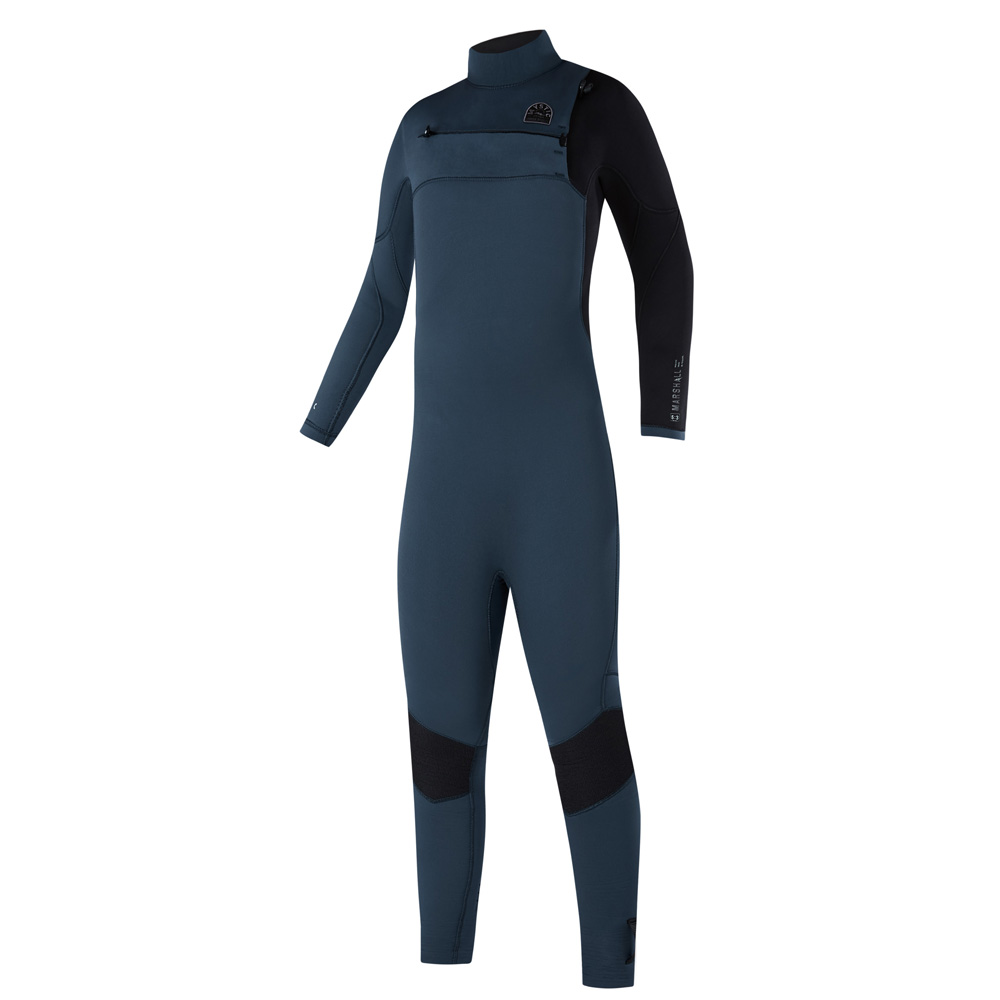 Mystic Marshall fullsuit 3/2mm enfant fermeture buste bleu nuit foto 1