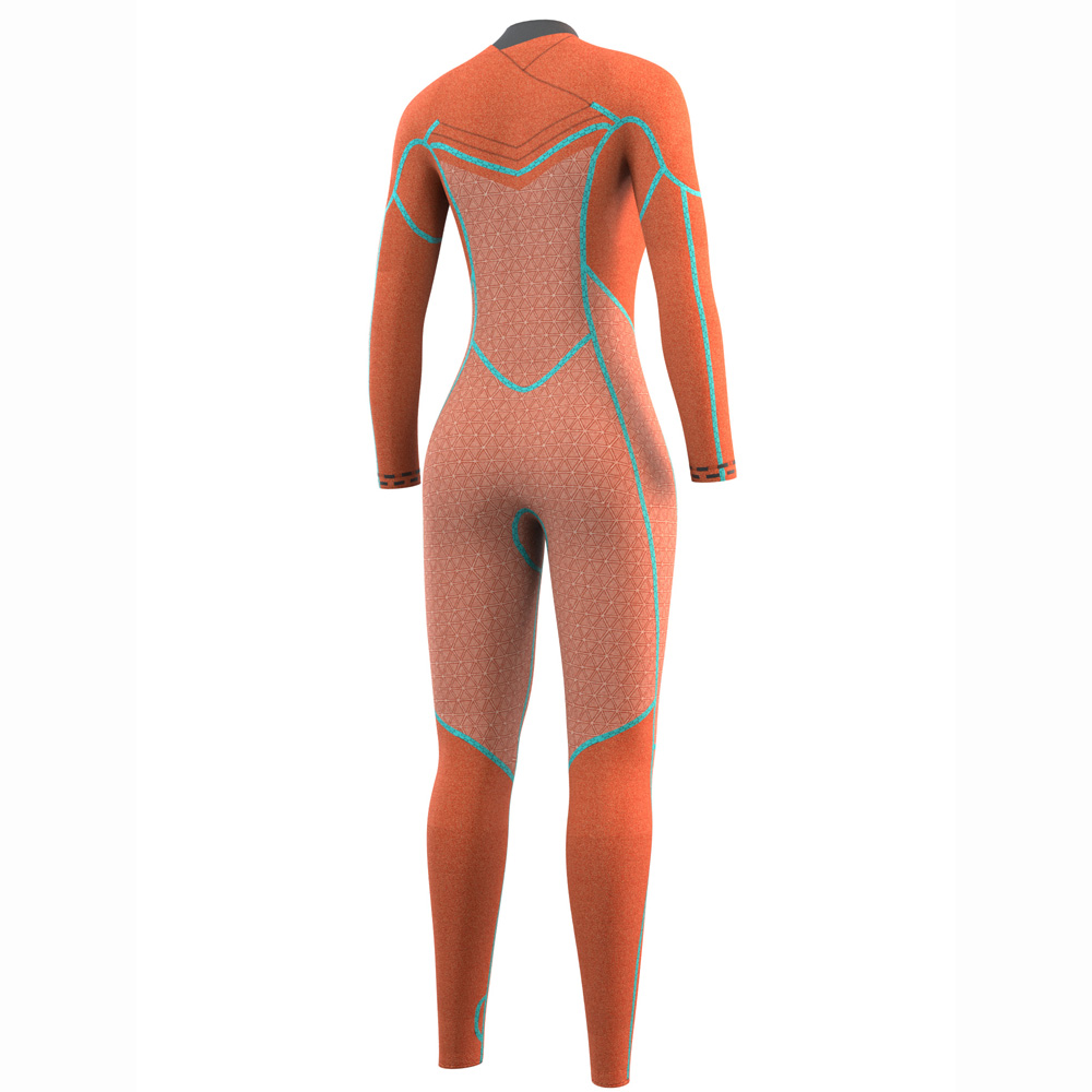 Mystic Gem fullsuit 5/4mm femme double fermeture noir 4