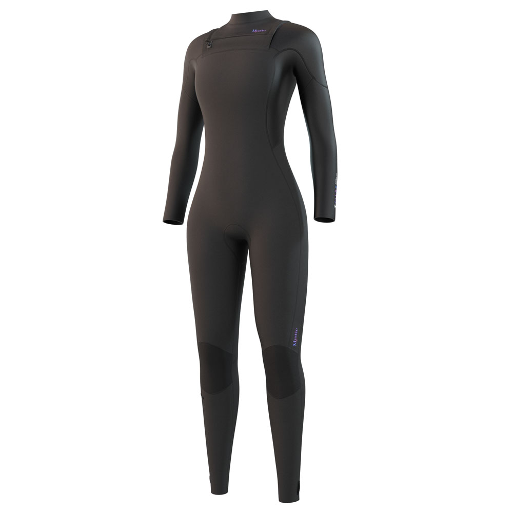 Mystic Jayde fullsuit combinaison femme 4/3mm double fermeture avant noir foto 1