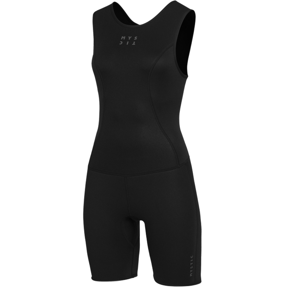 Mystic Brand Short John combinaison femme 2mm noire foto 1