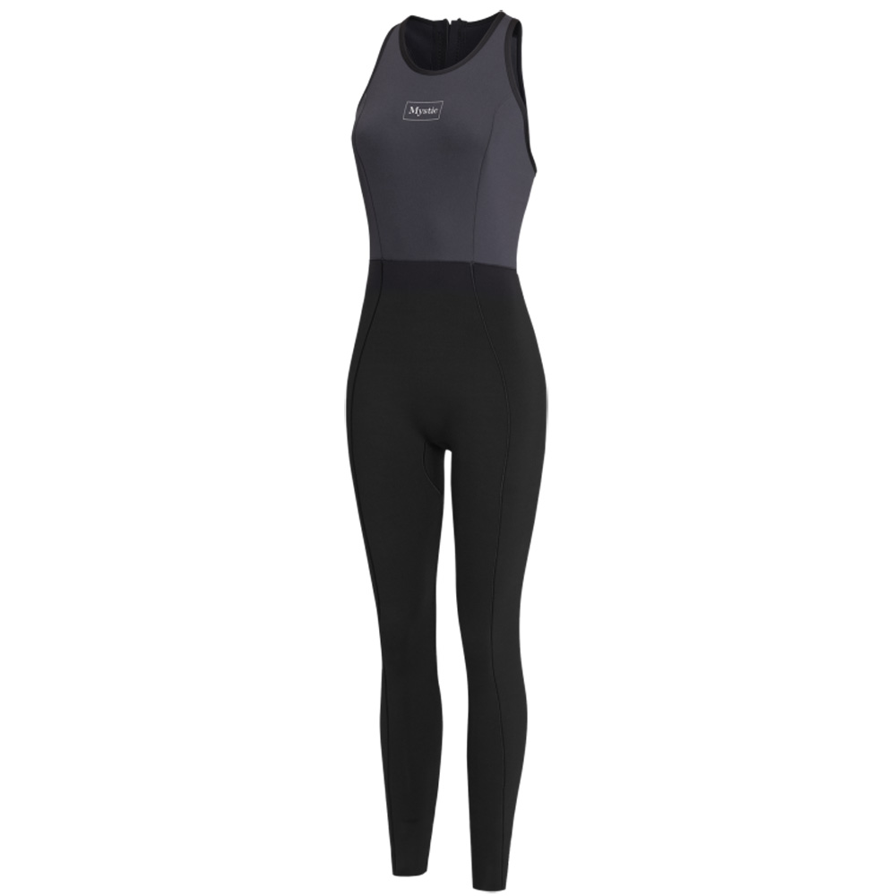 Mystic Lunar Long John combinaison femme 2/2mm noir fermeture dos foto 1