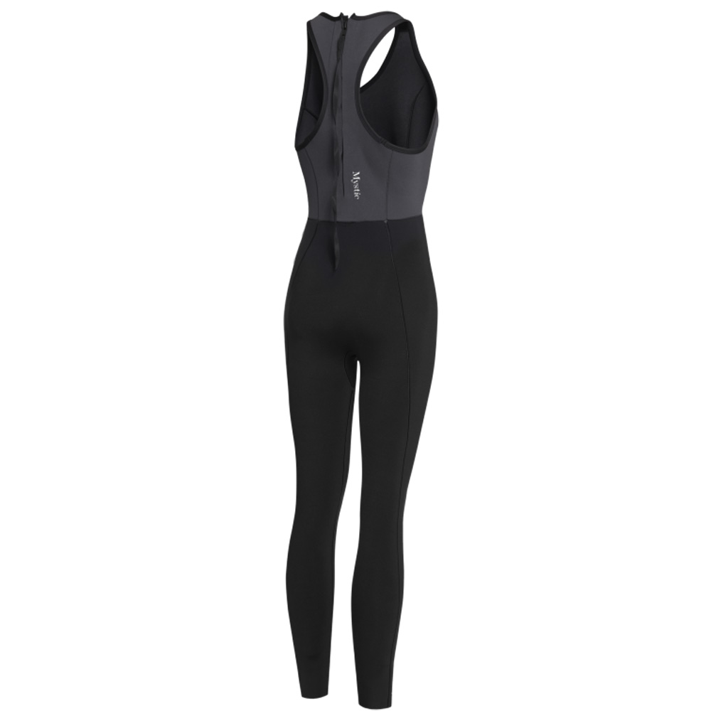 Mystic Lunar Long John combinaison femme 2/2mm noir fermeture dos 7