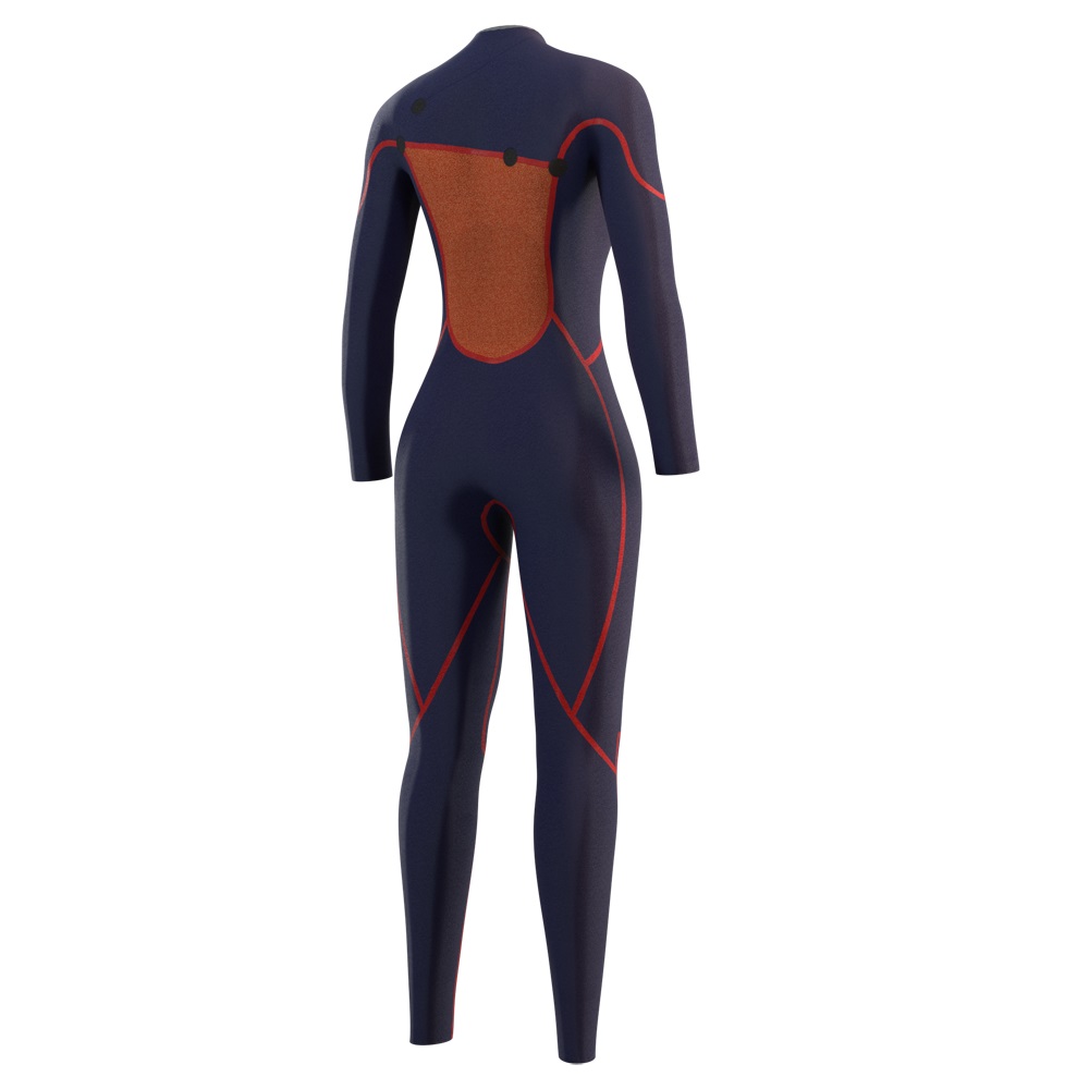 Mystic The One fullsuit wetsuit 4/3mm Zipfree femme noir 4