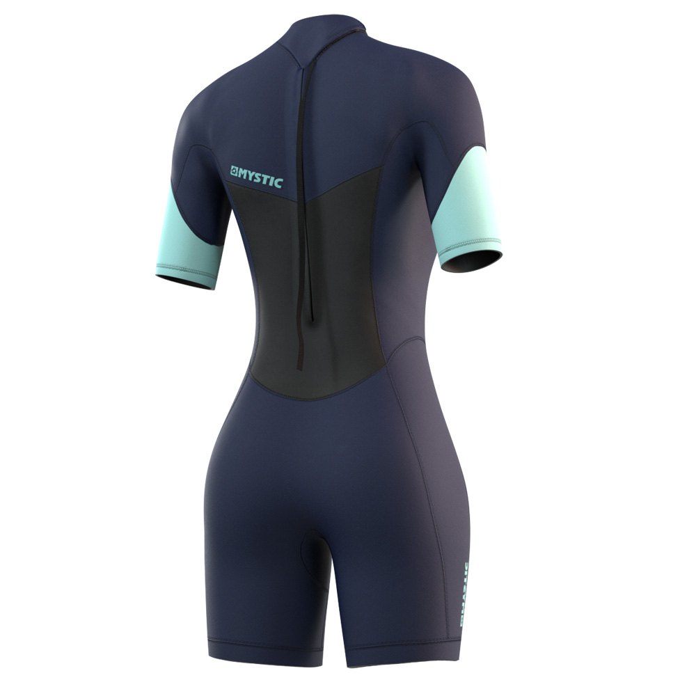 Brand shorty wetsuit 3/2 rugrits femme bleu nuit