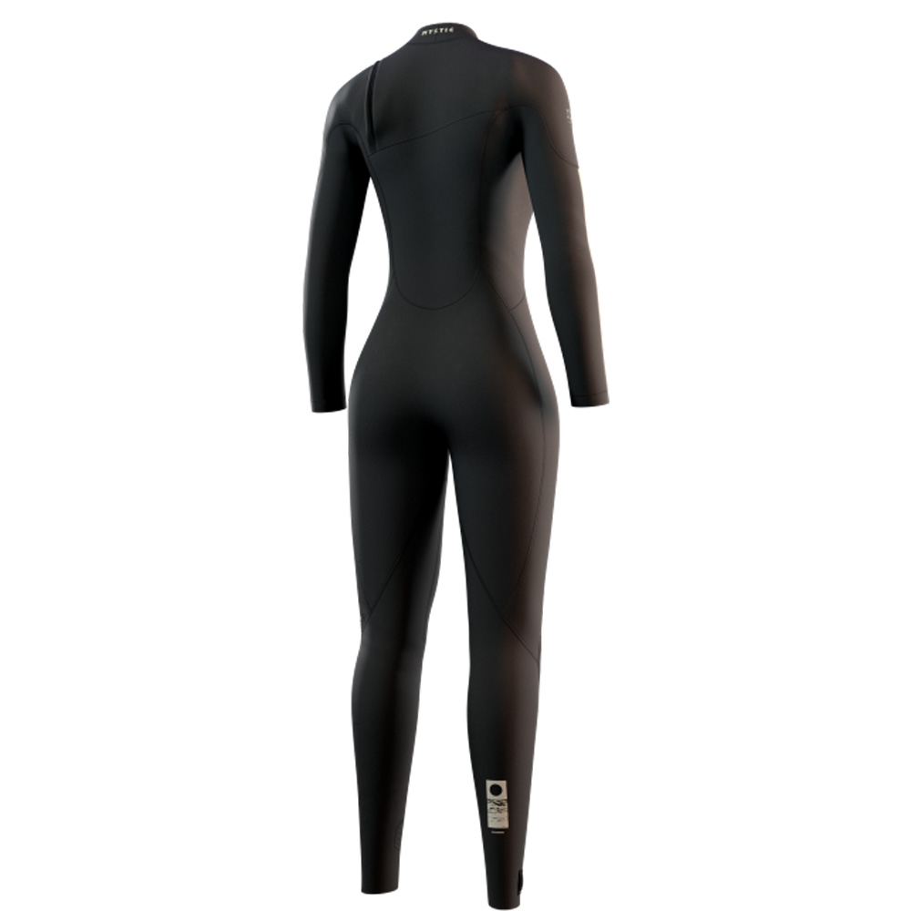 Mystic The One fullsuit 4/3 mm femme noir zipfree 2