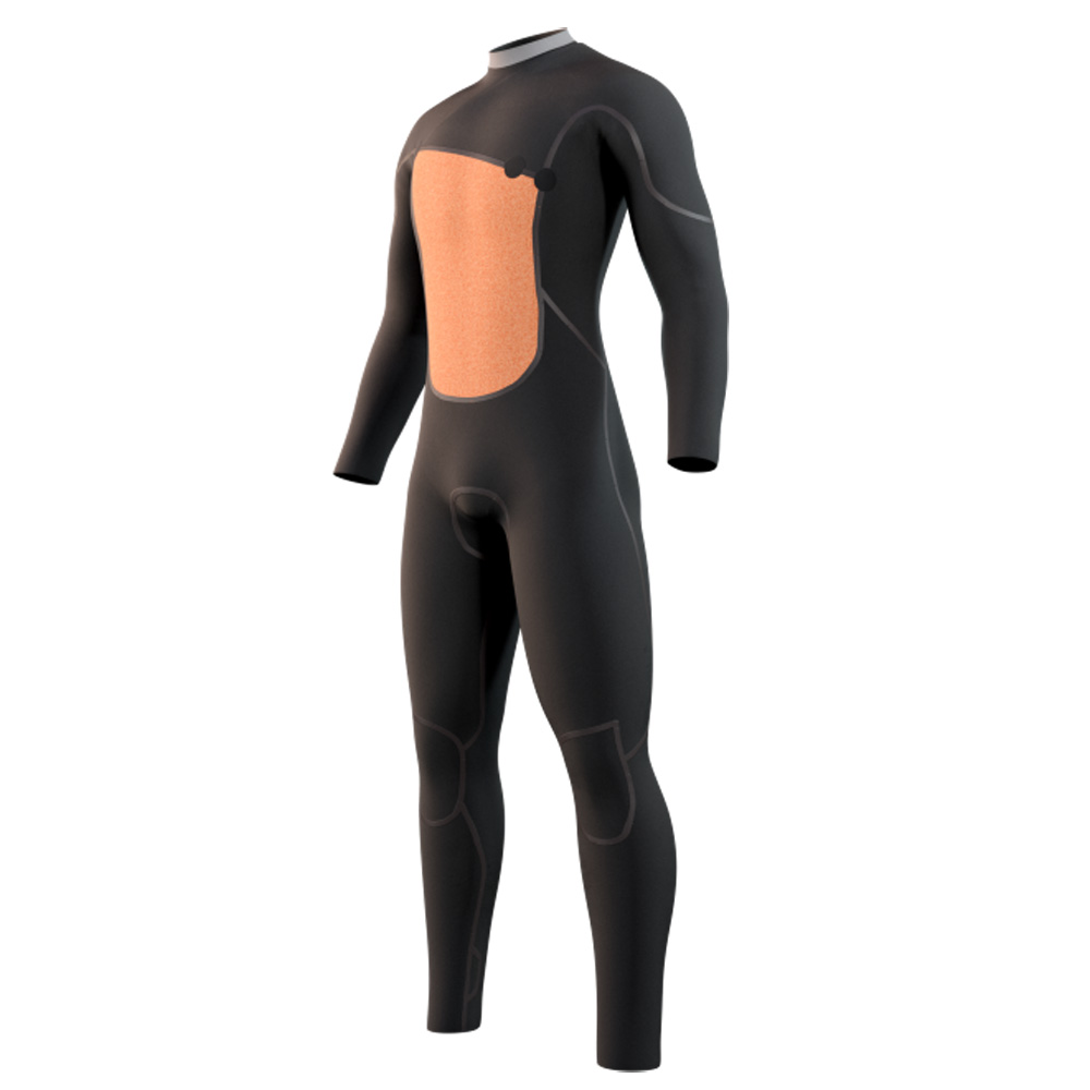 Mystic The One fullsuit 3/2 mm homme noir zipfree 3