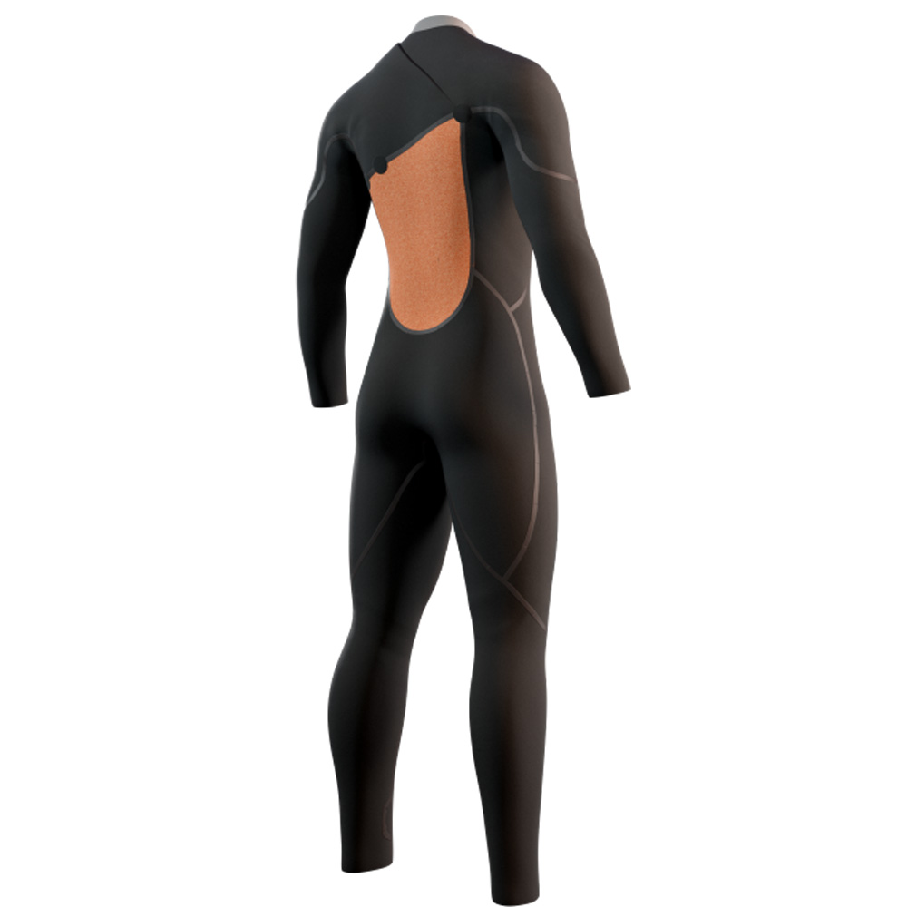 Mystic The One fullsuit 3/2 mm homme noir zipfree 4
