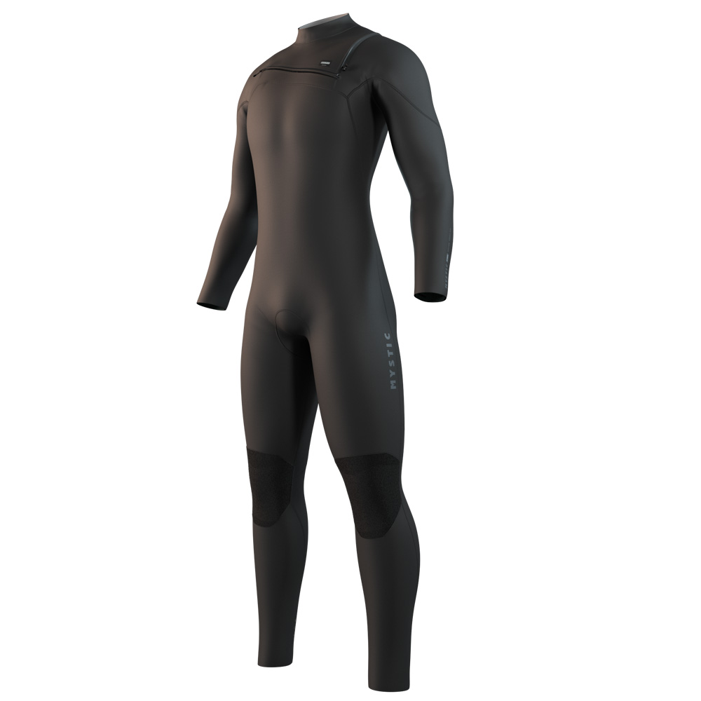 Mystic Motion Fullsuit 3/2mm combinaison homme noire avec fermeture avant foto 1