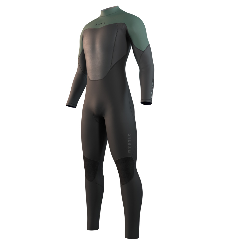 Star Fullsuit 4/3mm combinaison homme verte avec fermeture dorsale
