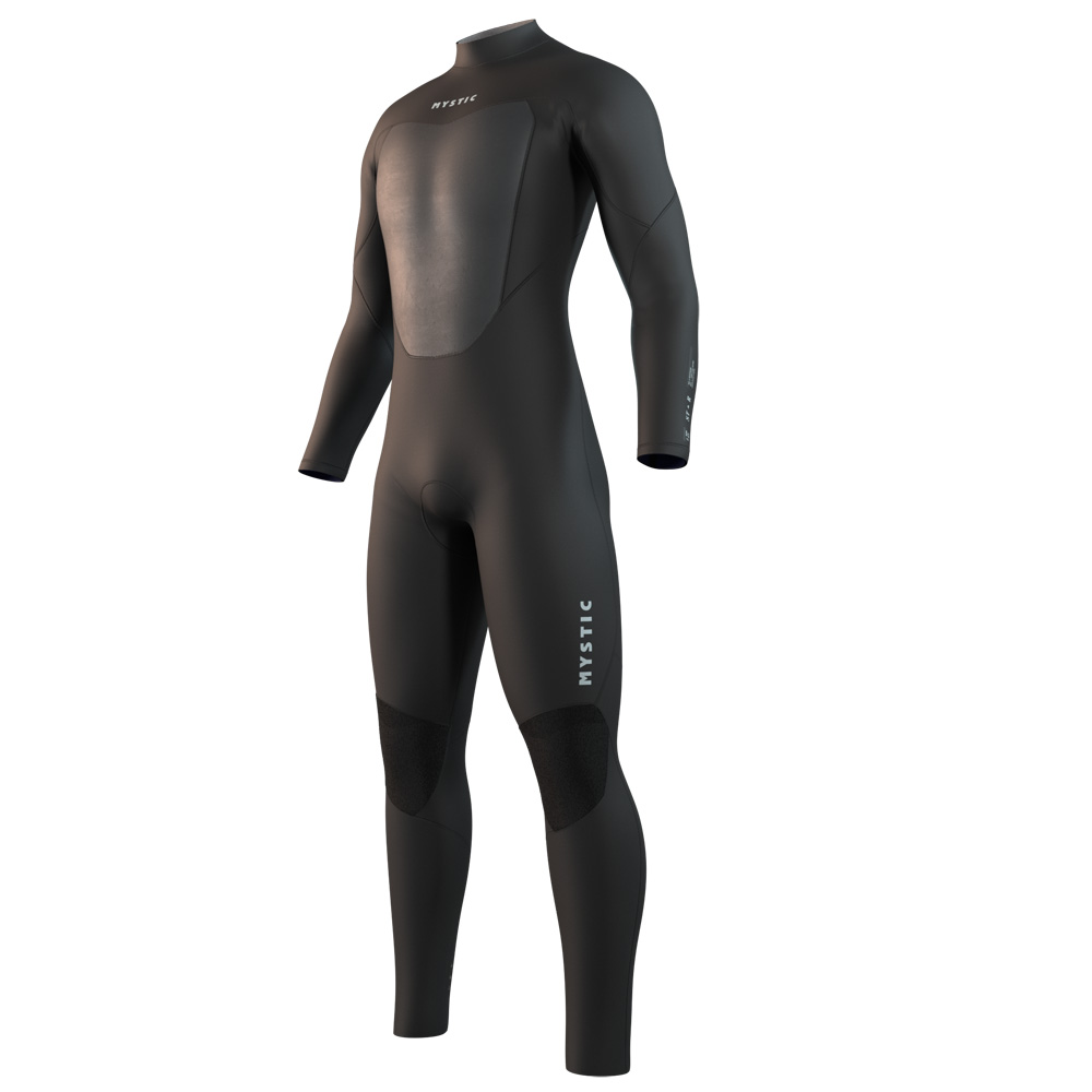 Mystic Star Fullsuit 4/3mm combinaison homme noire avec fermeture dorsale foto 1