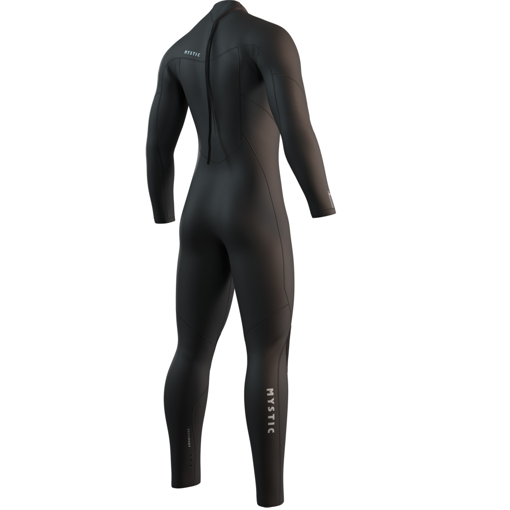 Mystic Star Fullsuit 4/3mm combinaison homme noire avec fermeture dorsale 2