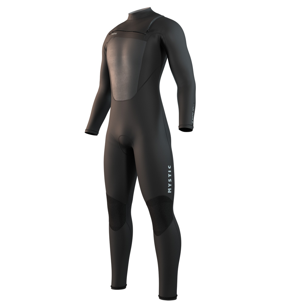 Mystic Brand Fullsuit 3/2mm combinaison homme noire avec fermeture avant foto 1