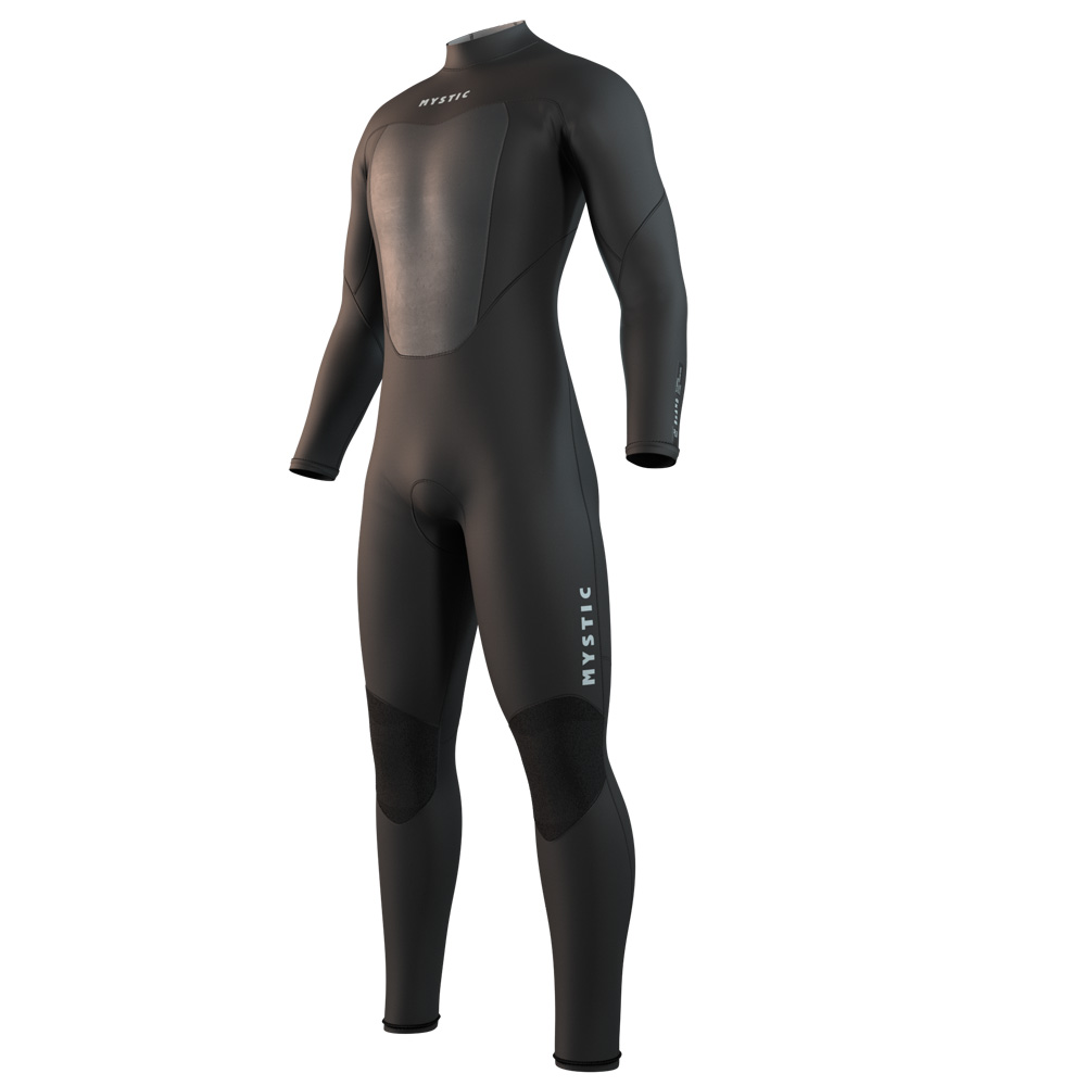 Mystic Brand Fullsuit 3/2mm combinaison homme noire avec fermeture dorsale foto 1