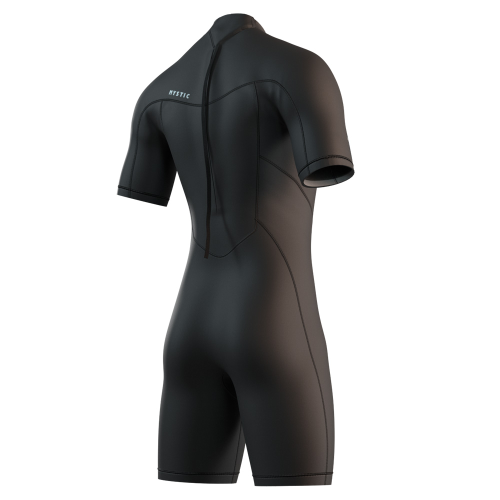 Brand Shorty 3/2mm combinaison homme noire avec fermeture dorsale
