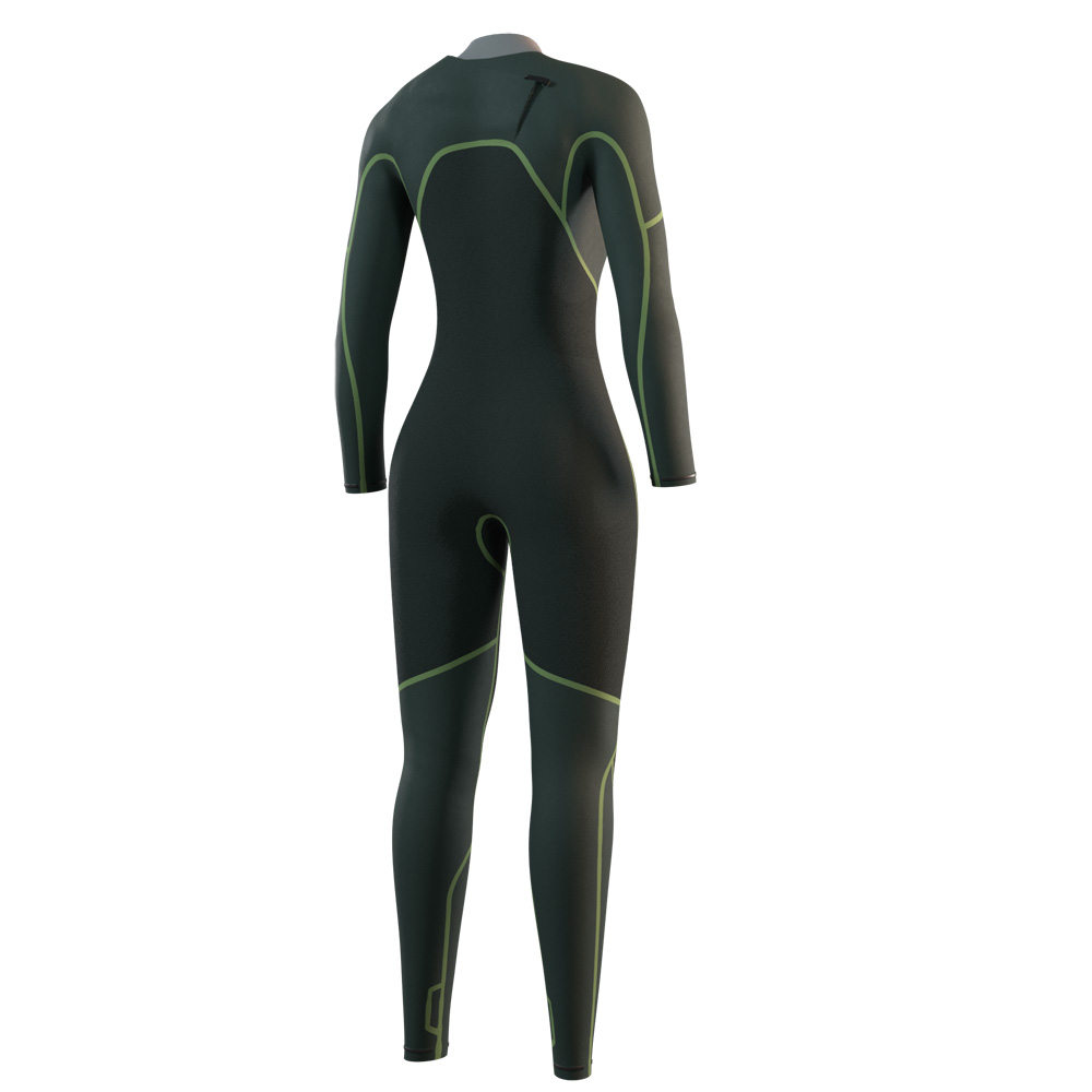 Mystic Evolve Fullsuit 3/2mm combinaison femme noire avec fermeture avant 4