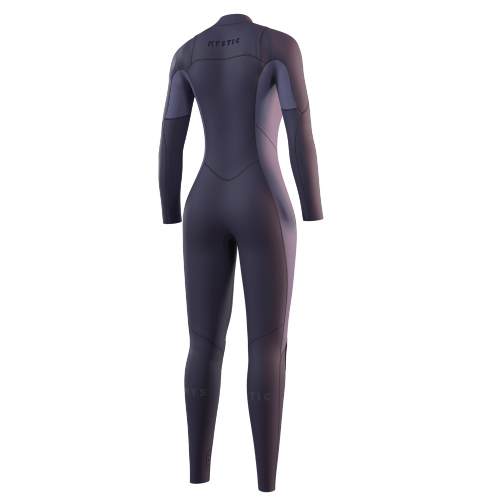 Mystic Haven Fullsuit 5/3mm combinaison femme violette avec double fermeture avant 2