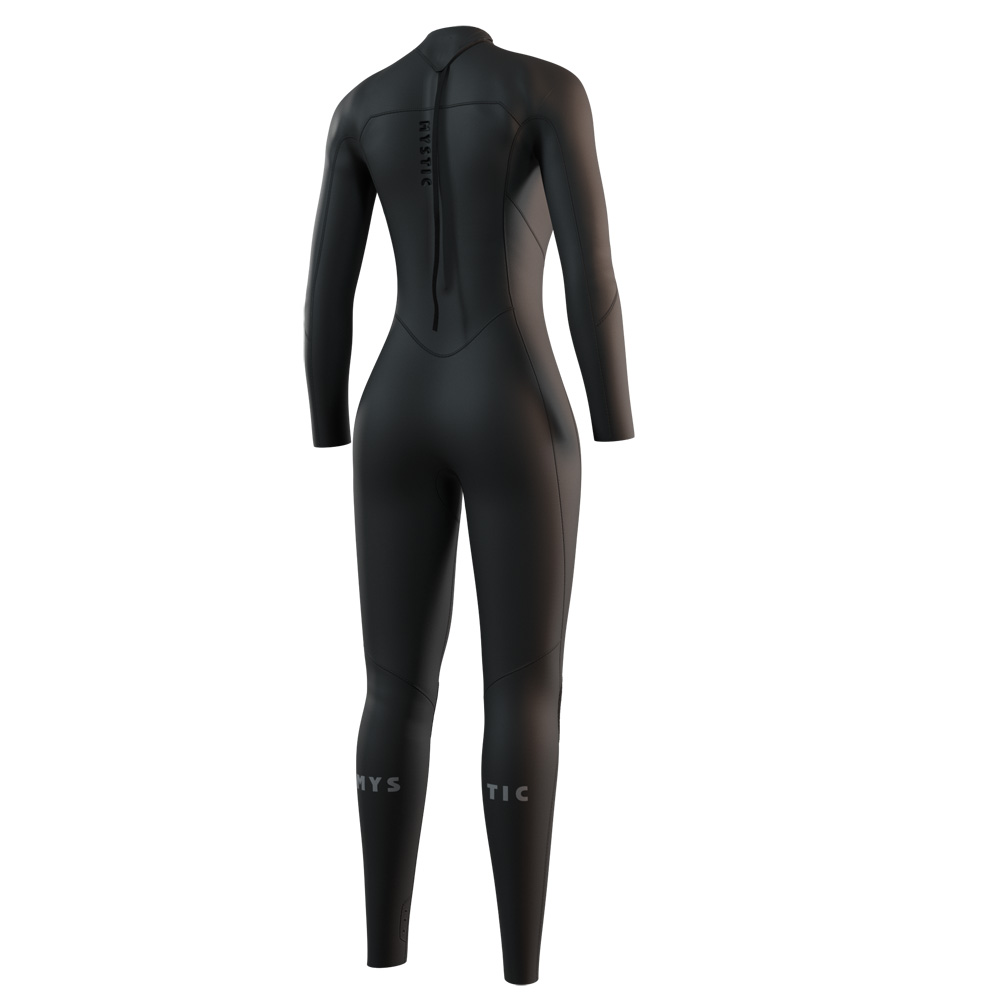 Mystic Haven Fullsuit 4/3mm combinaison femme noire avec fermeture dorsale 2