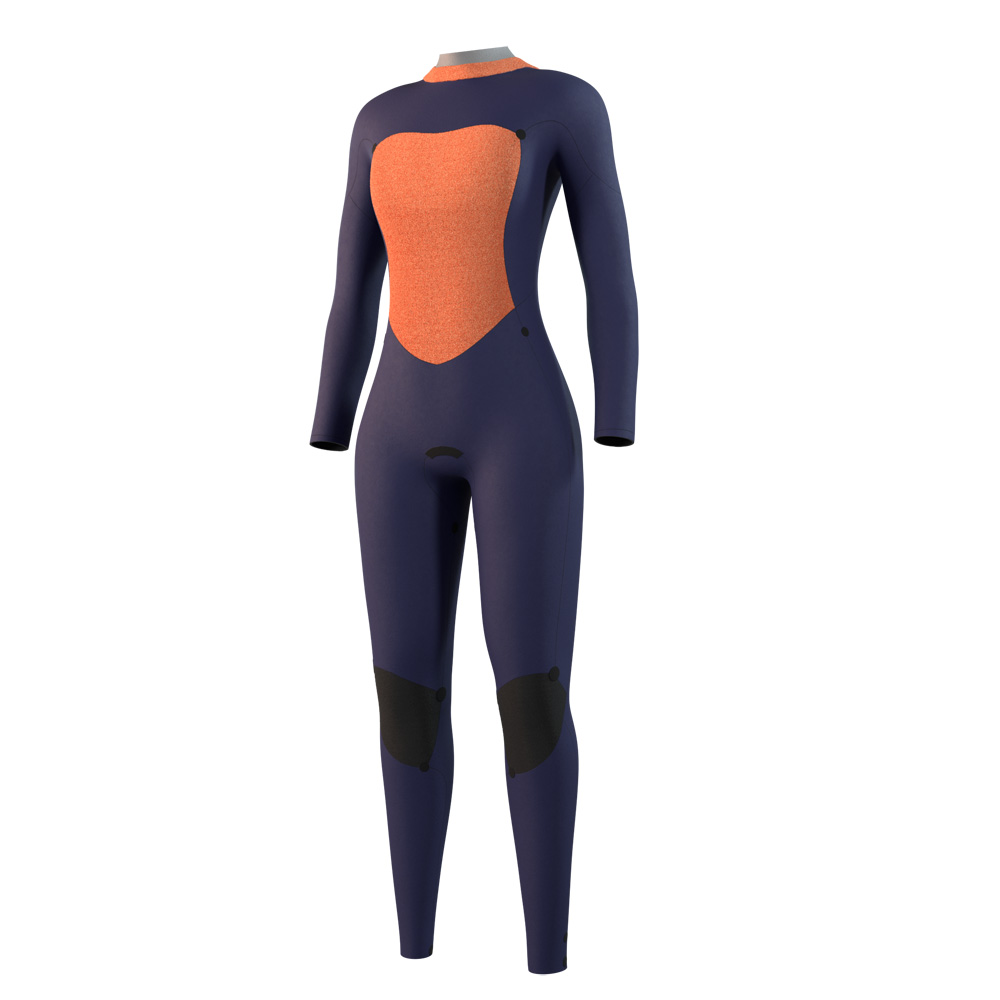 Mystic Star Fullsuit 3/2mm combinaison femme noire avec fermeture dorsale 3