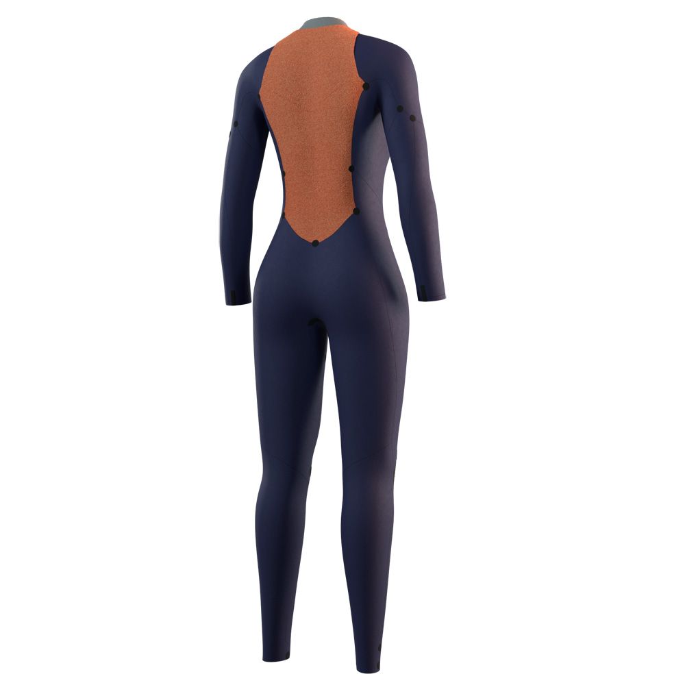 Mystic Star Fullsuit 3/2mm combinaison femme noire avec fermeture dorsale 4