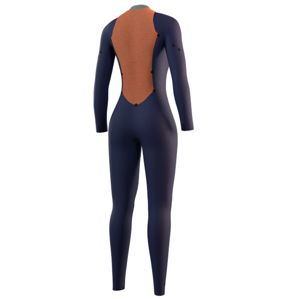 Mystic Star Fullsuit 4/3mm combinaison femme noire avec fermeture dorsale 4