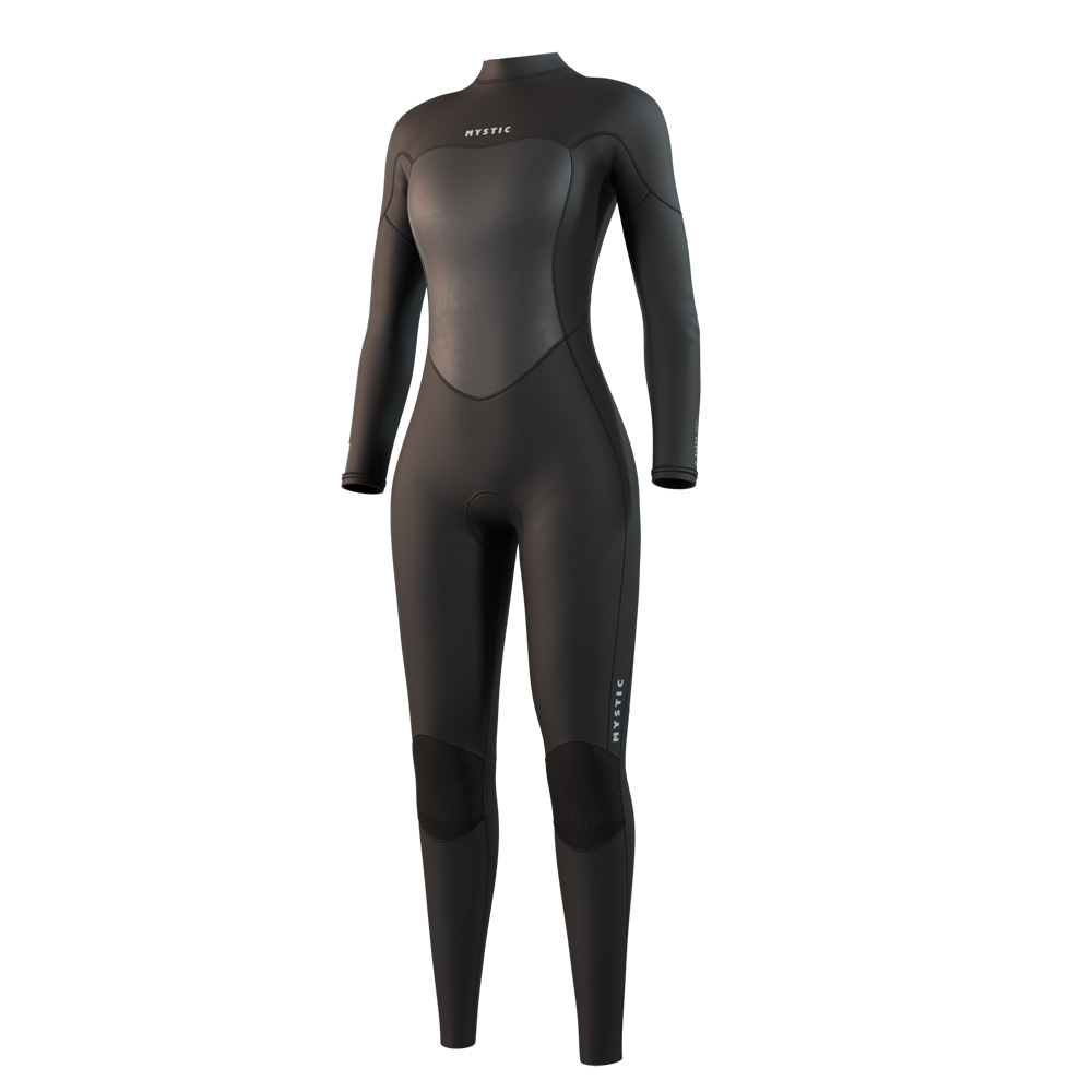 Brand Fullsuit 3/2 mm combinaison femme noire avec fermeture dorsale