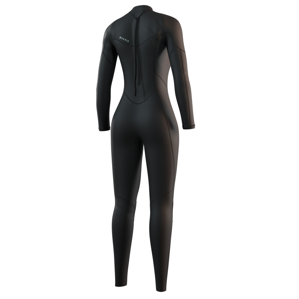 Brand Fullsuit 3/2 mm combinaison femme noire avec fermeture dorsale