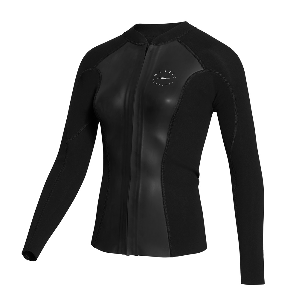 Mystic Sway veste néoprène 2mm femme fermeture avant noire foto 1