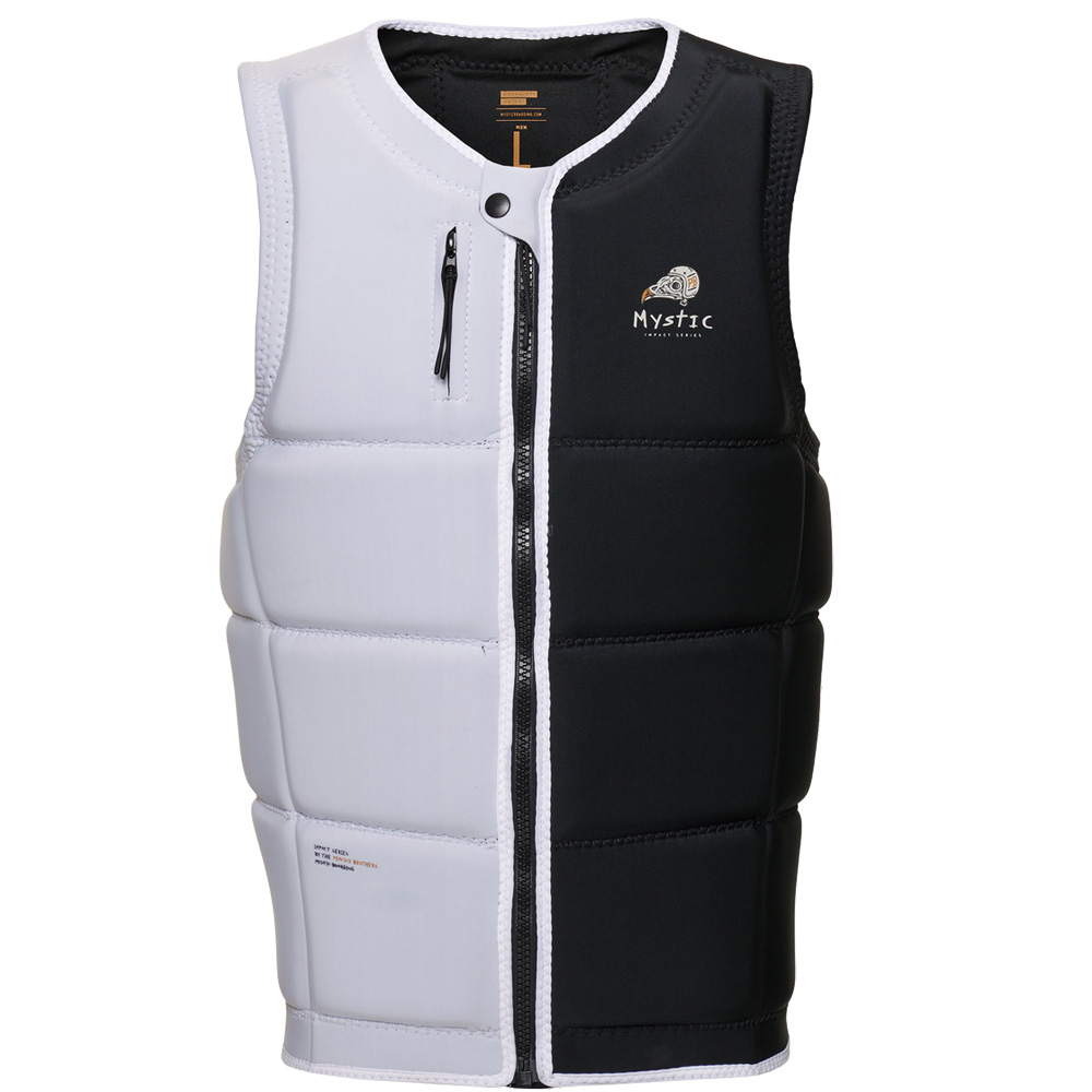 Mystic Peacock Impact Vest homme noir/blanc 4