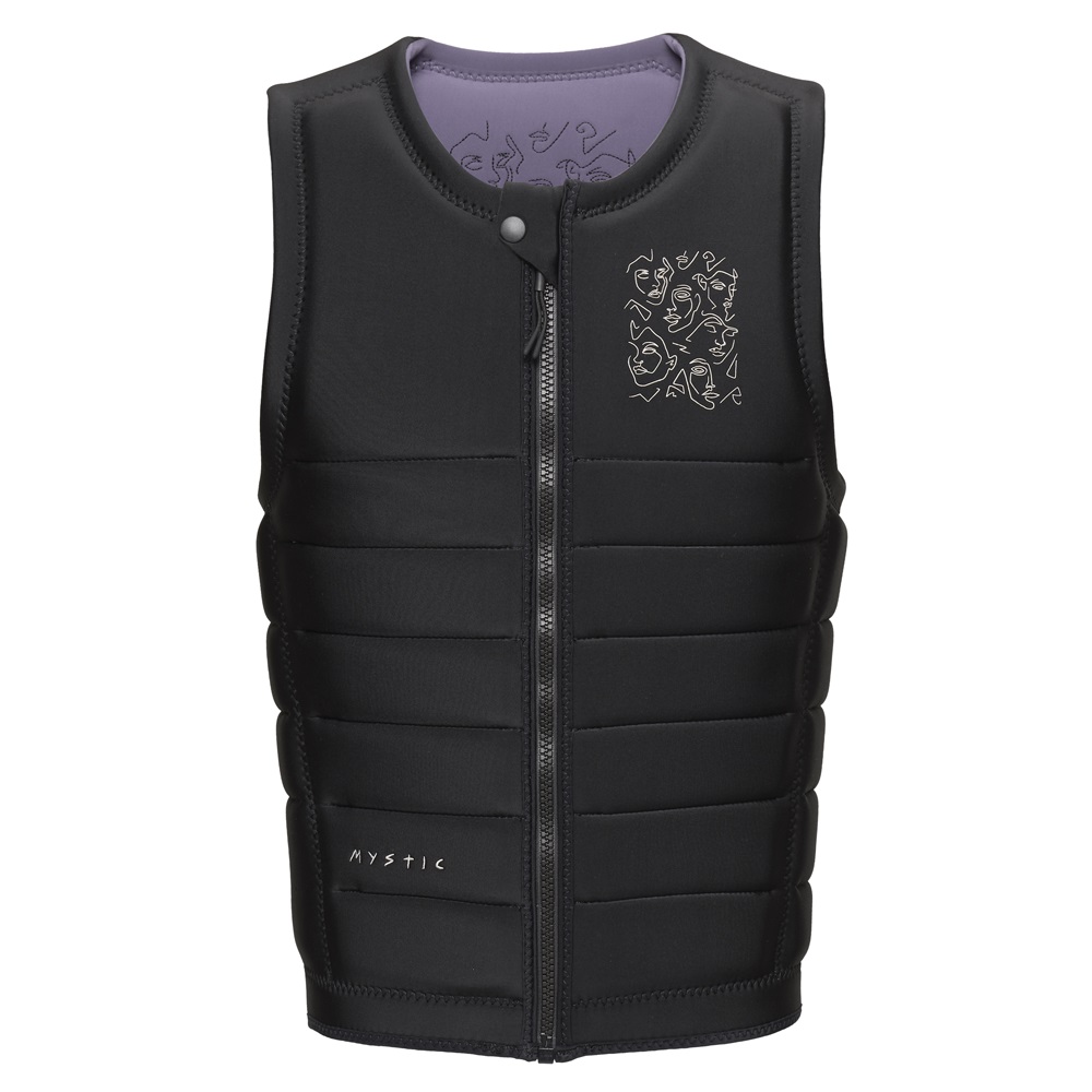 Mystic Mayhem gilet d'impact homme Wake noir foto 1