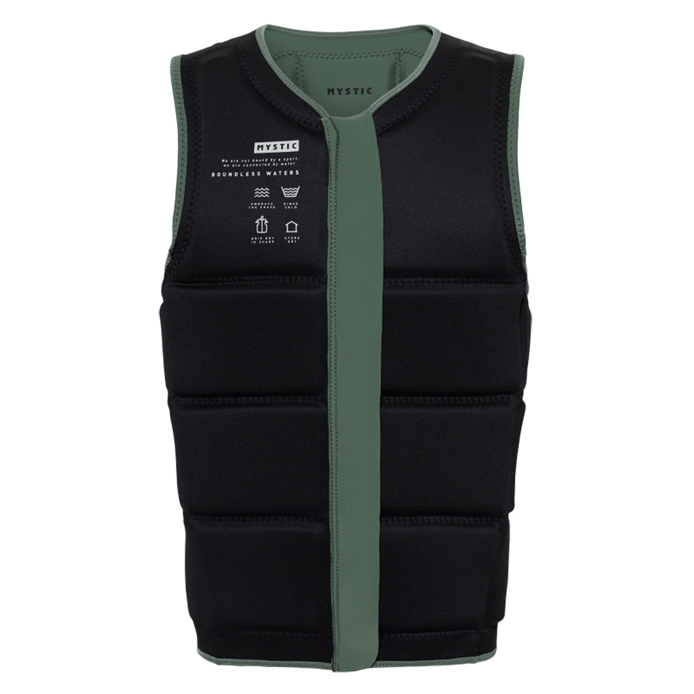 Mystic Star gilet d'impact homme vert olive 3