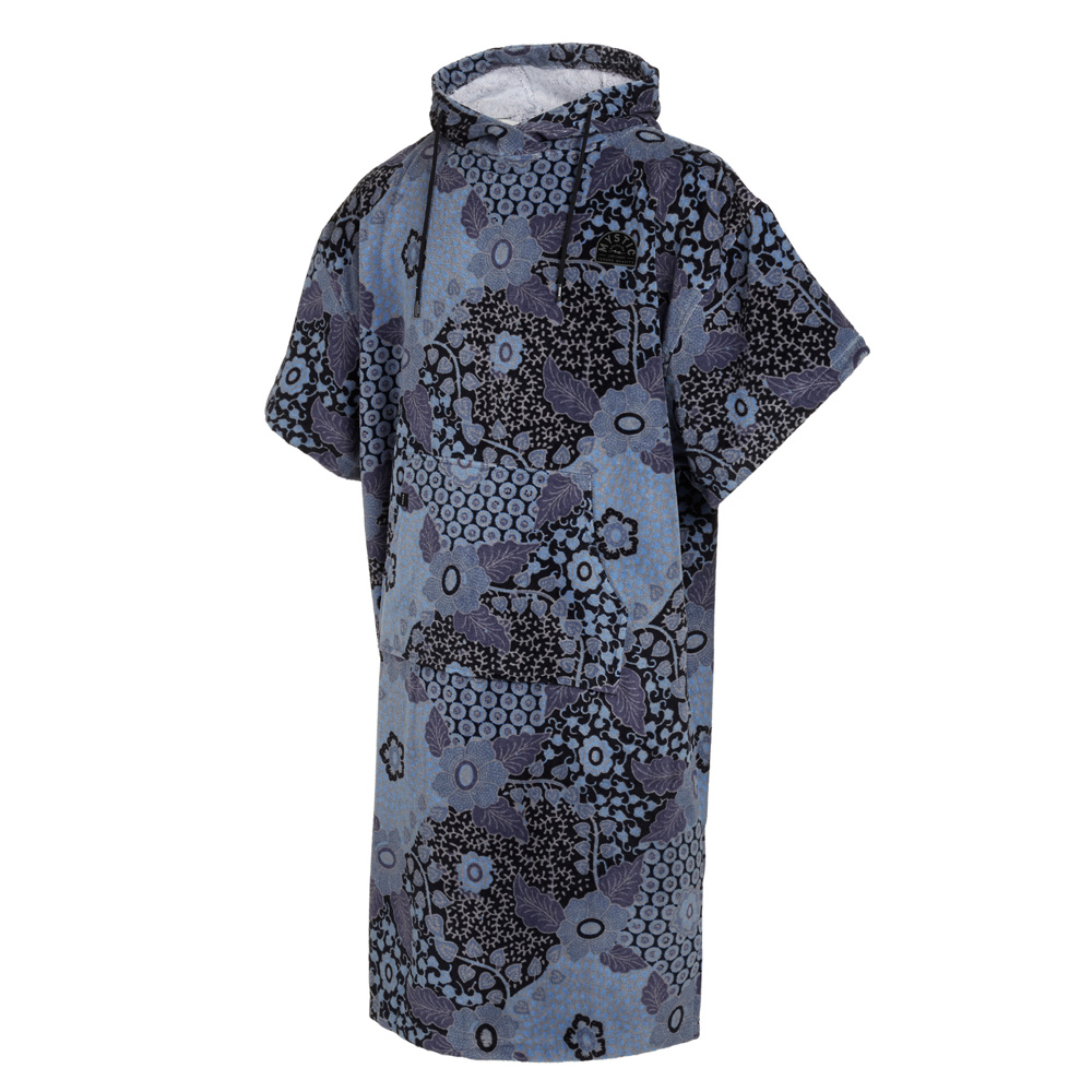 Mystic Poncho Velours AOP unisexe bleu / noir foto 1