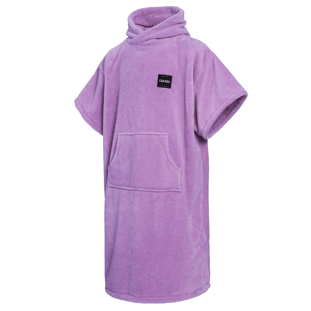 Teddy poncho violet