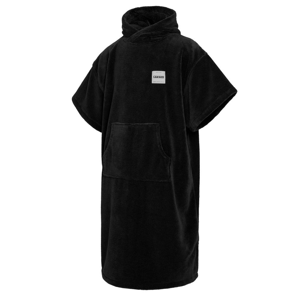 Teddy poncho noir