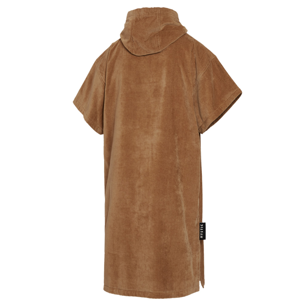 Cotton Deluxe poncho brun