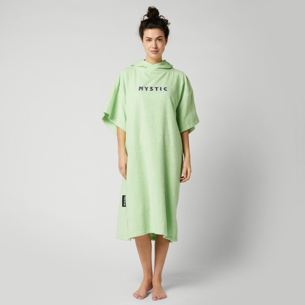Mystic Brand poncho vert citron 5